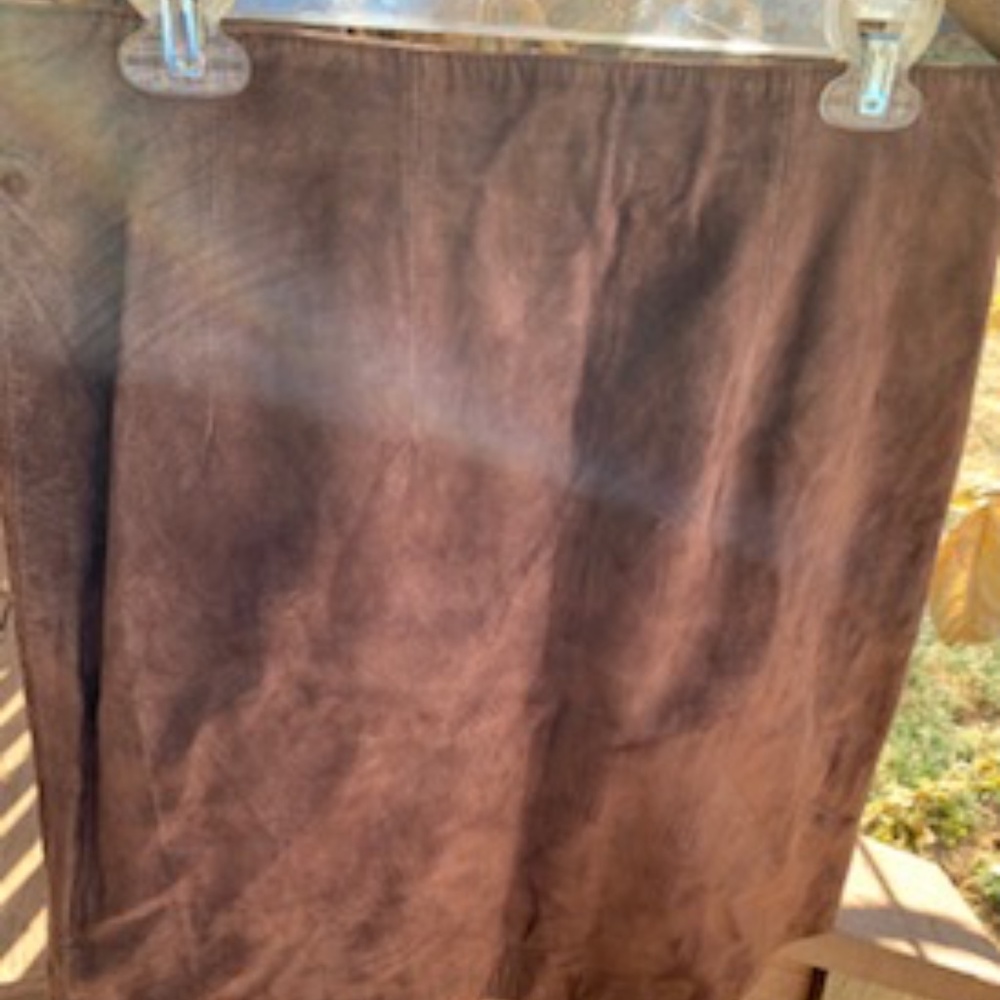 Brown Suede Mini, Size L